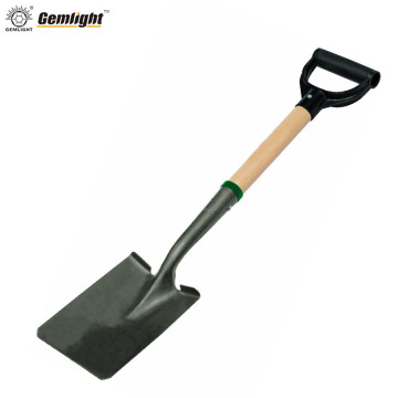 Outdoor Steel Shovel with Wooden Handle