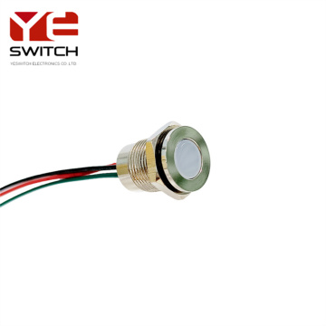 YESWITCH 14mm IP68 Protection Metal LED Light Switch