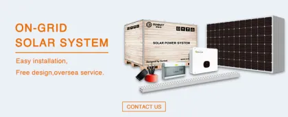 On Grid solar system 100kw Growatt Inverter