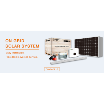 Sistema de energia na grade 3kw energia solar para casa