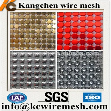 KANGCHEN modern decorative metal sequin mesh cloth