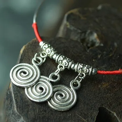 9213 brand silver ethnic bracelet, lady bracelet, silver bracelet, sl001