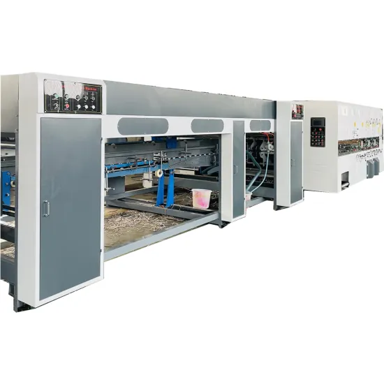 ZHENHUA FFG Full Automatic Flexo Printer Die-Cutter Slotter Gluer Strapper Line for Corrugated Carton