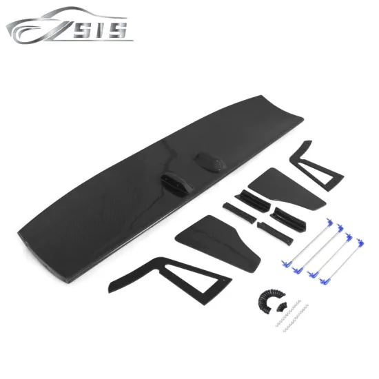 GT86 Rear Wing: Carbon Fiber Spoiler with Brackets for 3rd Generation VS Style