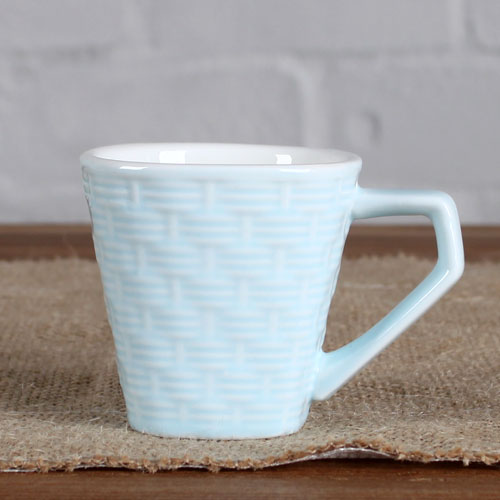 3oz woven pattern cup