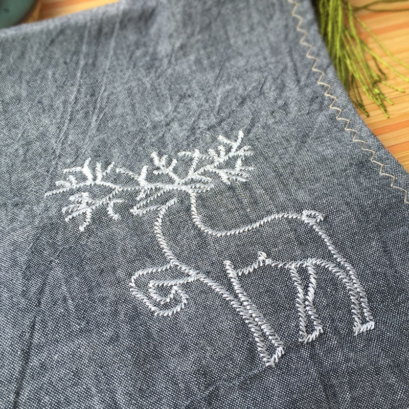 Children Handkerchief Embroidery