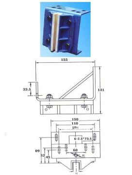 P-HDX08 Elevator Guide shoe