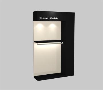 Wall Cabinet Display for Garment