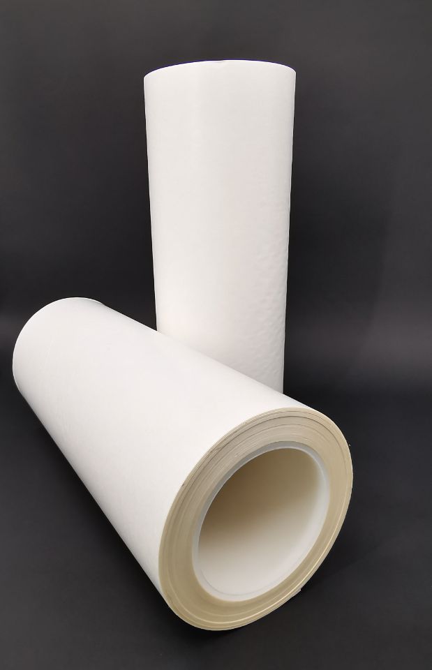 Hot melt adhesive film for leather bags