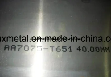 7075 Aluminium Alloy Stretching Plate