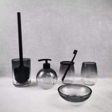 Gradient effect Bathroom accessory sets