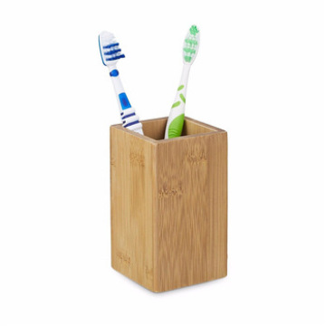 Natural Design Bathroom Accessory Bamboo Toothbrush Stand Holder