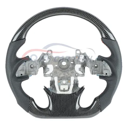 Mitsubishi Outlander Carbon Fiber and Leather Steering Wheel