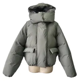 Women's padded long-sleeved jacket