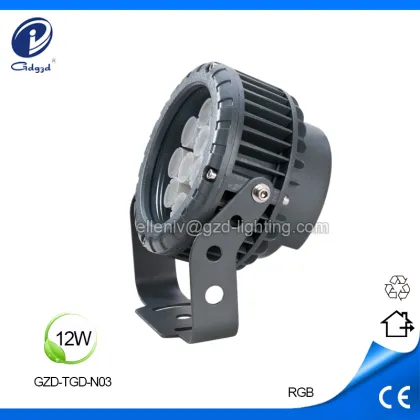 Outdoor landscape projector 12W led projector luminaires