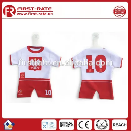 promotion football jersey fans polyester MINI t-shirt