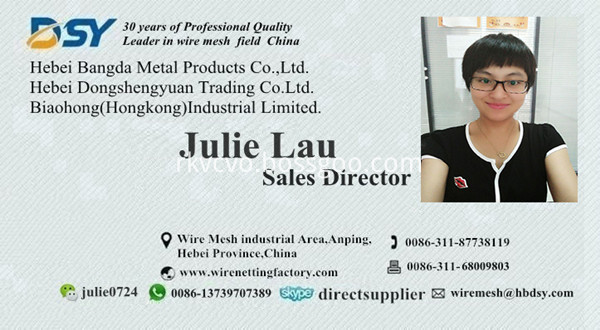 business card Julie