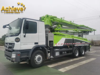Used ZOOMLION Concrete Pump Truck with Renewed RC Mount