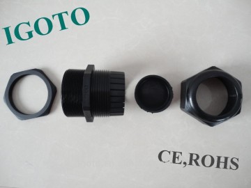PG13.5 M20 cable gland shroud waterproof rubber PG M MG TYPE IP68 cable gland size