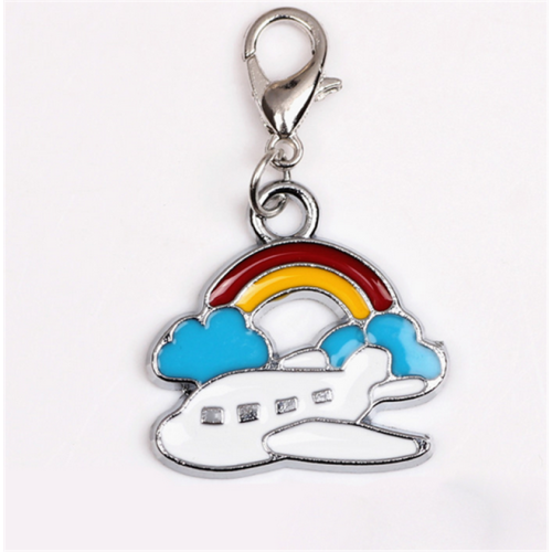 Design Keychain Pendant Sky Plane Fashion Keyring