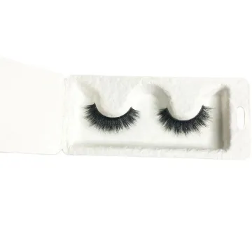 Eco friendly Biodegradable Custom Eyelash Packaging Box/Tray