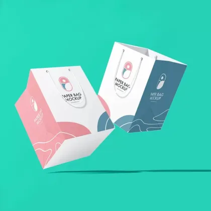 Luxury Gift Bag With Cotton Ribbon