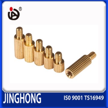 High Qulity Brass Copper M2 Round Knurled Cylinder Stud Screw Standoff Male Screw For Monitor Camera
