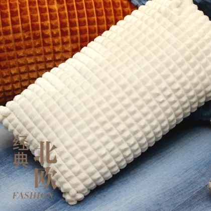 north europe style soft fleece leg throw pillows