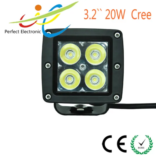3 inch 20W LED work light with Cree LEDs