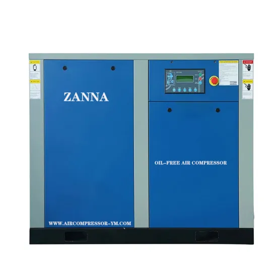 oil free screw compressor working principle