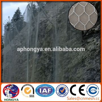 80X100 Galvanized PVC coated gabion wire mesh