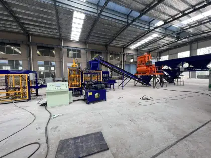 Advanced hollow brick making machine for construction