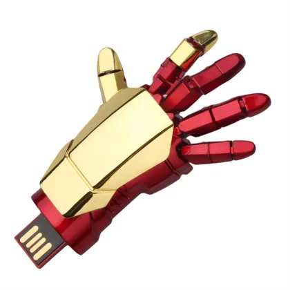 Fashion Iron Man Hand Palm-LED Usb Flash Drive