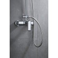 2021 new rain shower 3 function brass mixer bathroom smart shower faucets sets