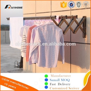 Metal wire display rack for hanging Clothes Storage In Home