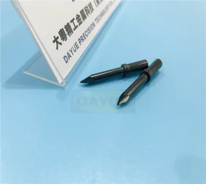 Precision grinding of DLC punches with sharp corners
