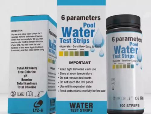 prueba de agua spa kit de prueba de piscina de agua de estanque