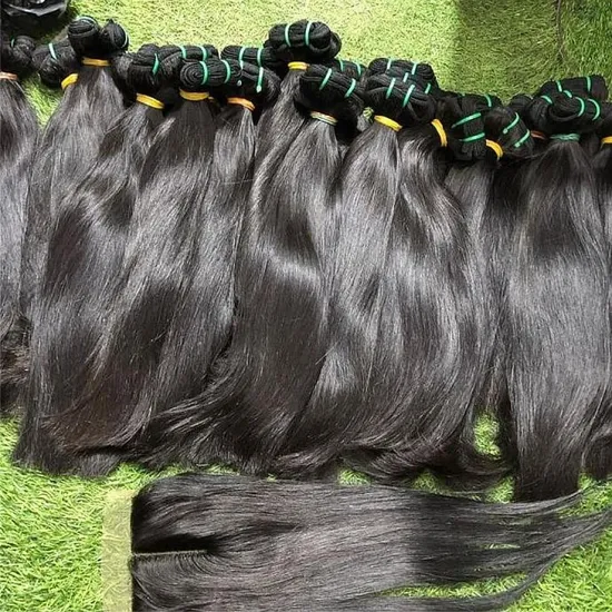 100% human hair bundles for beauty lady,40 Inch human hair weave 10a bundles,double drawn body wave 100% human hair bundle