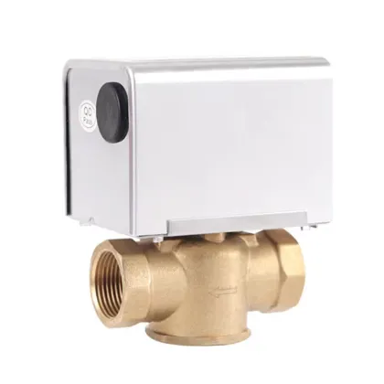The motorized valve controls