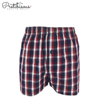 Loose fit underwear long boxer shorts for men