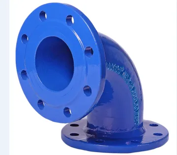 Ductile Iron double Flange Bend Adaptors