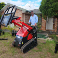 FREE SHIPPING Gasoline Powerful Tracked Trencher Attachment