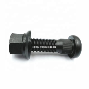 Hot Sale Round Head Wheel Hub Bolts and Nuts for Scania Rear 1528655