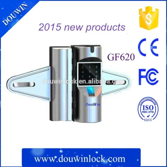 Remote control electronic lock used for glass door