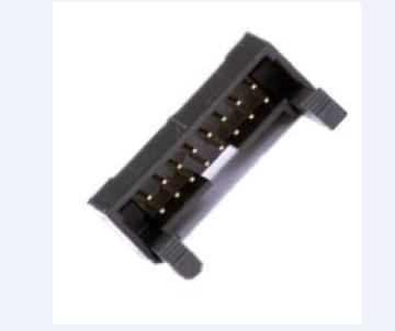 2.54mm 40pエジェクターヘッダー90°プラスチックラッチ付き
