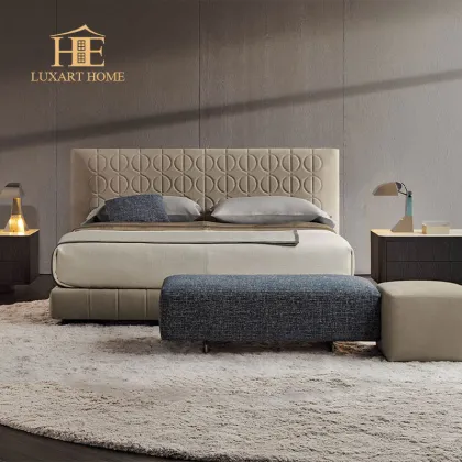 Natural Leather Bed Frames and Furniture