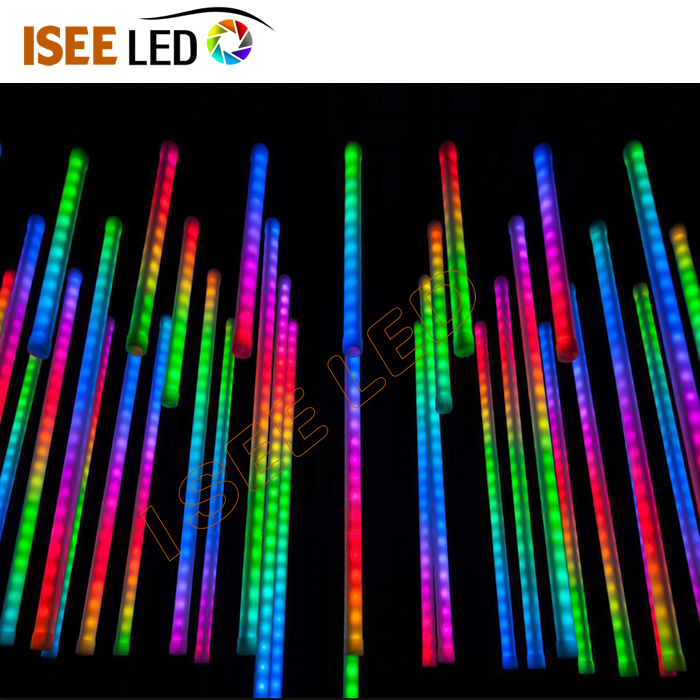 WS2811 DMX512 DC15V RGB LED 3D cijev