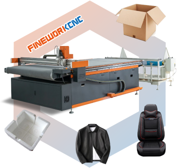 Fineworkcnc CNC Cutting Machines for Honeycomb Boards, Corrugated Cardboard, and Fabrics