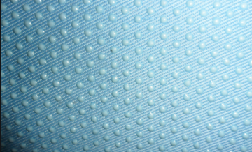 water resistant plastic-dotted tape