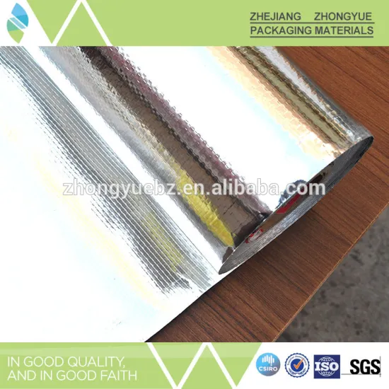 Double-sided reflective aluminum foil insulation